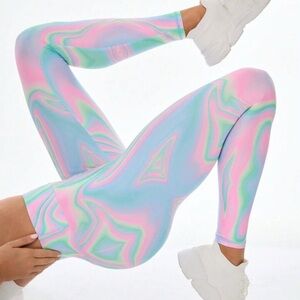 Colorful Swirl Leggings